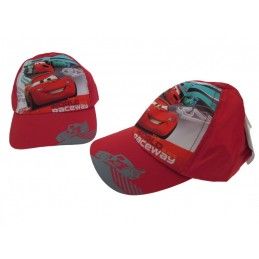 CAPPELLO BASEBALL CAP DISNEY CARS WORLD RACEWAY ROSSO