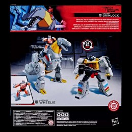 TRANSFORMERS STUDIO SERIES GRIMLOCK & WHEELIE ACTION FIGURE HASBRO