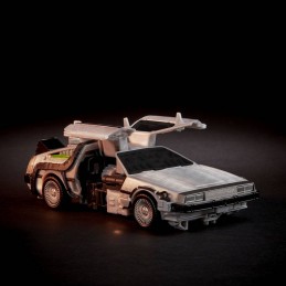 TRANSFORMERS X BACK TO THE FUTURE DELOREAN ACTION FIGURE HASBRO