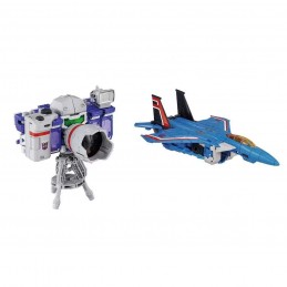 HASBRO TRANSFORMERS DECEPTICON THUNDERCRACKER AND REFLECTOR PVC ACTION FIGURES