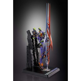 BANDAI NEON GENESIS EVANGELION METAL BUILD TEST TYPE-01 SPEAR OF GAIUS VERSION ACTION FIGURE