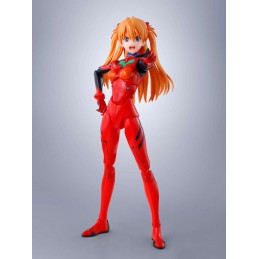 BANDAI NEON GENESIS EVANGELION ASUKA SHIKINAMI LANGLEY S.H. FIGUARTS SERIES PVC ACTION FIGURE