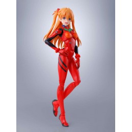 BANDAI NEON GENESIS EVANGELION ASUKA SHIKINAMI LANGLEY S.H. FIGUARTS SERIES PVC ACTION FIGURE