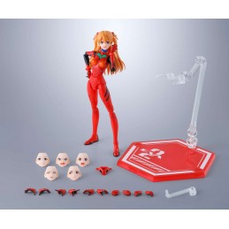 BANDAI NEON GENESIS EVANGELION ASUKA SHIKINAMI LANGLEY S.H. FIGUARTS SERIES PVC ACTION FIGURE