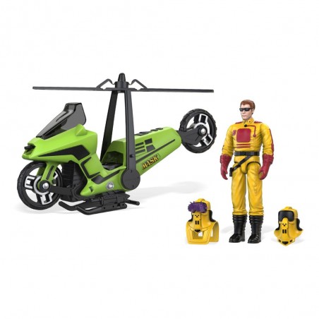 M.A.S.K. BRAD CHOPPER TURNER WITH CONDOR ACTION FIGURE