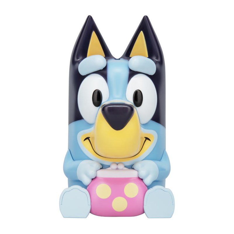PALADONE PRODUCTS BLUEY BANDIT HEELER COINBUDDIES MONEY BOX WITH SOUND FIGURE PALADONE PRODUCTS BLUEY BANDIT HEELER COINBUDDIES MONEY BOX WITH SOUND FIGURE