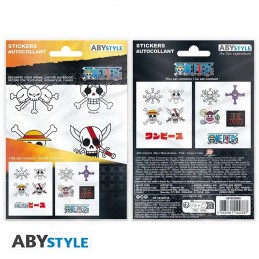 ABYSTYLE ONE PIECE EMPERORS SKULLS STICKERS SET