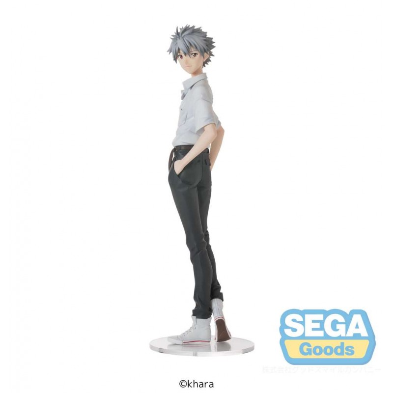 REBUILD OF EVANGELION KAWORU UNIFORM HIGH PREMIUM STATUA FIGURE SEGA GOODS REBUILD OF EVANGELION KAWORU UNIFORM HIGH PREMIUM STATUA FIGURE SEGA GOODS