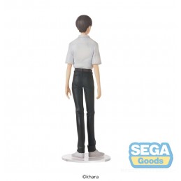REBUILD OF EVANGELION SHINJI IKARI UNIFORM HIGH PREMIUM STATUA FIGURE SEGA GOODS
