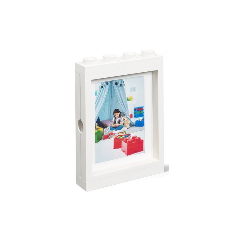 ROOM COPENHAGEN LEGO PHOTO FRAME WHITE COLOR ROOM COPENHAGEN LEGO PHOTO FRAME WHITE COLOR