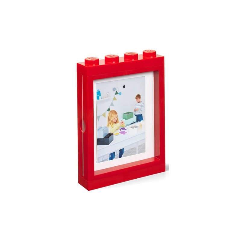 ROOM COPENHAGEN LEGO PHOTO FRAME RED COLOR ROOM COPENHAGEN LEGO PHOTO FRAME RED COLOR