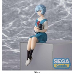 SEGA GOODS REBUILD OF EVANGELION REI AYANAMI PM PERCHING STATUE PVC FIGURE