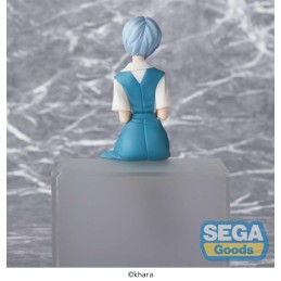 REBUILD OF EVANGELION REI AYANAMI PM PERCHING STATUA FIGURE SEGA GOODS
