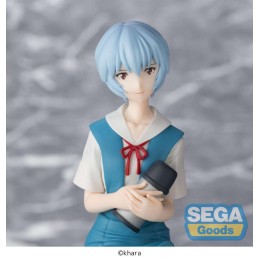 SEGA GOODS REBUILD OF EVANGELION REI AYANAMI PM PERCHING STATUE PVC FIGURE