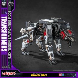 YOLOPARK TRANSFORMERS BUMBLEBEE SOUNDWAVE MODEL KIT AMK PRO SERIES METAL & PVC ACTION FIGURE