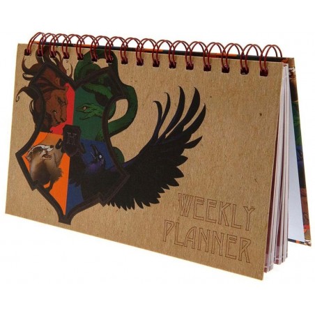 HARRY POTTER HOGWARTS HOUSES PLANNER SETTIMANALE