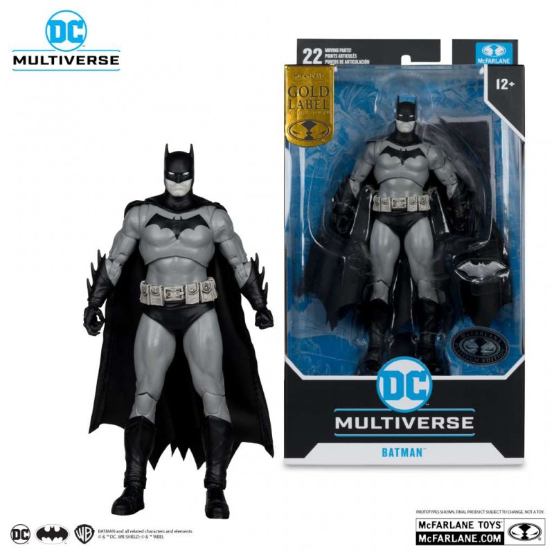 MC FARLANE DC MULTIVERSE BATMAN YEAR ONE GOLD LABEL PVC ACTION FIGURE MC FARLANE DC MULTIVERSE BATMAN YEAR ONE GOLD LABEL PVC ACTION FIGURE