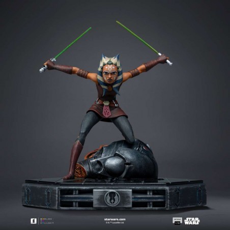 STAR WARS THE CLONE WARS AHSOKA TANO ART SCALE 1/10 STATUE RESIN FIGURE