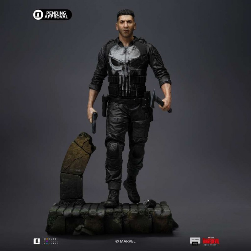 DAREDEVIL BORN AGAIN THE PUNISHER ART SCALE 1/10 STATUA FIGURE IRON STUDIOS DAREDEVIL BORN AGAIN THE PUNISHER ART SCALE 1/10 STATUA FIGURE IRON STUDIOS