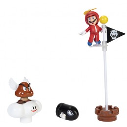 WORLD OF NINTENDO SUPER MARIO CLOUD DIORAMA SET ACTION FIGURE JAKKS PACIFIC INC.