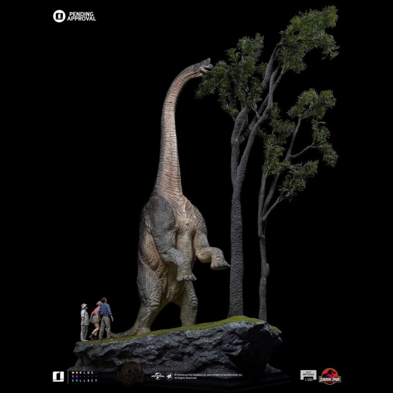 WELCOME TO THE JURASSIC PARK DEMI ART SCALE 1/20 STATUA FIGURE IRON STUDIOS WELCOME TO THE JURASSIC PARK DEMI ART SCALE 1/20 STATUA FIGURE IRON STUDIOS