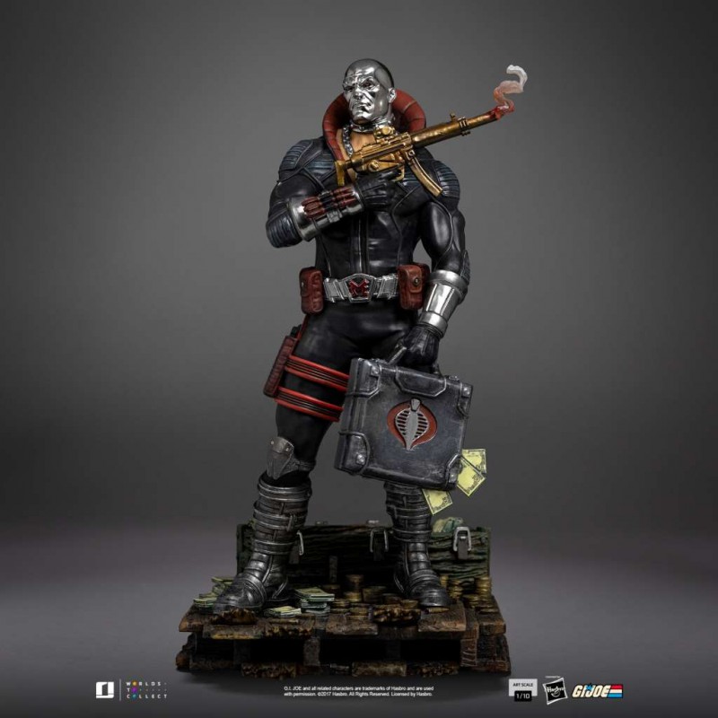 G.I. JOE DESTRO ART SCALE 1/10 STATUA FIGURE IRON STUDIOS