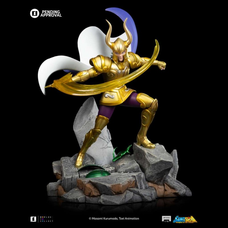 SAINT SEIYA CAPRICORN SHURA ART SCALE 1/10 STATUA FIGURE IRON STUDIOS SAINT SEIYA CAPRICORN SHURA ART SCALE 1/10 STATUA FIGURE IRON STUDIOS
