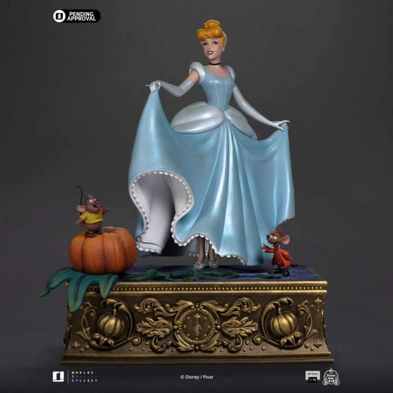 IRON STUDIOS DISNEY CLASSICS CINDERELLA ART SCALE 1/10 STATUE RESIN FIGURE