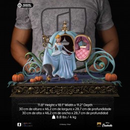DISNEY CLASSICS CENERENTOLA CINDERELLA ART SCALE DELUXE 1/10 STATUA FIGURE IRON STUDIOS DISNEY CLASSICS CENERENTOLA CINDERELLA ART SCALE DELUXE 1/10 STATUA FIGURE IRON STUDIOS
