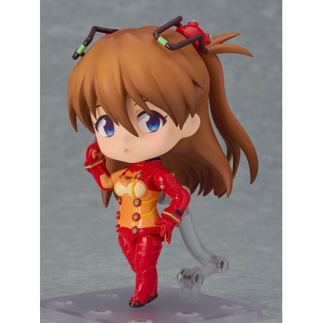 EVANGELION 2.0 ASUKA LANGLEY PLUGSUIT NENDOROID ACTION FIGURE