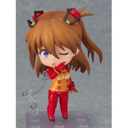 GOOD SMILE COMPANY EVANGELION 2.0 ASUKA LANGLEY PLUGSUIT NENDOROID PVC ACTION FIGURE