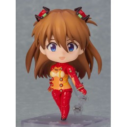 GOOD SMILE COMPANY EVANGELION 2.0 ASUKA LANGLEY PLUGSUIT NENDOROID PVC ACTION FIGURE