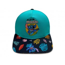 LILO AND STITCH HERE FOR THE MUSIC STITCH CAPPELLO BASEBALL CAP