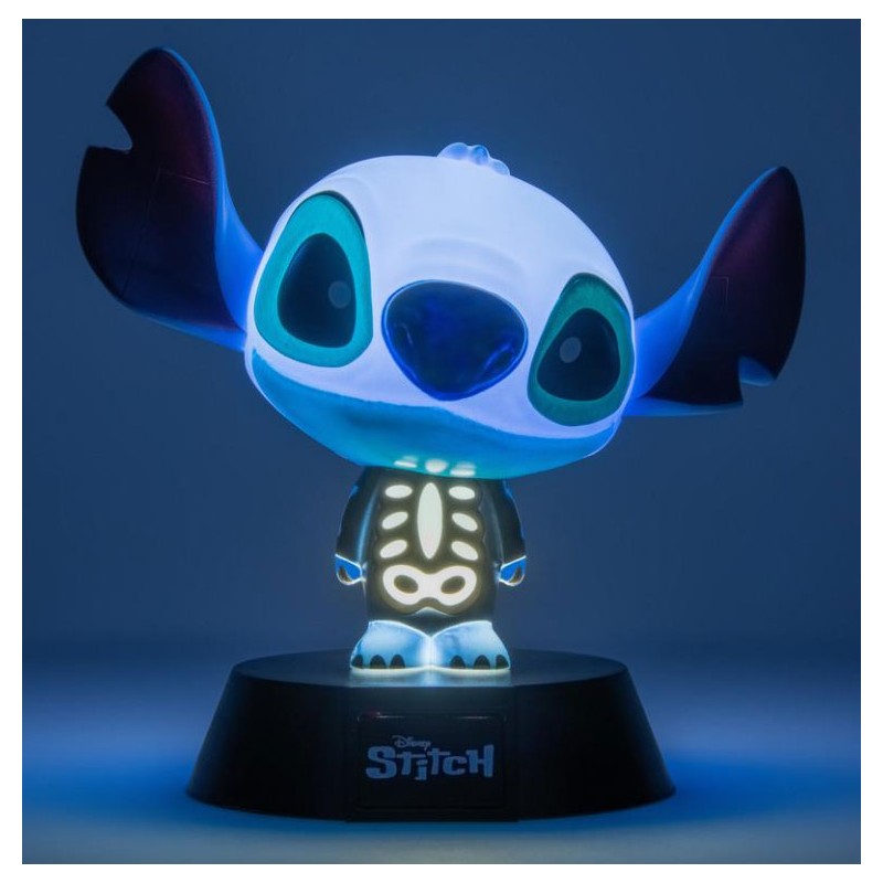 DISNEY LILO AND STITCH ICONS SKELETON STITCH LIGHT LAMPADA PALADONE PRODUCTS