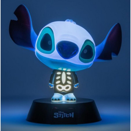 DISNEY LILO AND STITCH ICONS SKELETON STITCH LIGHT LAMPADA