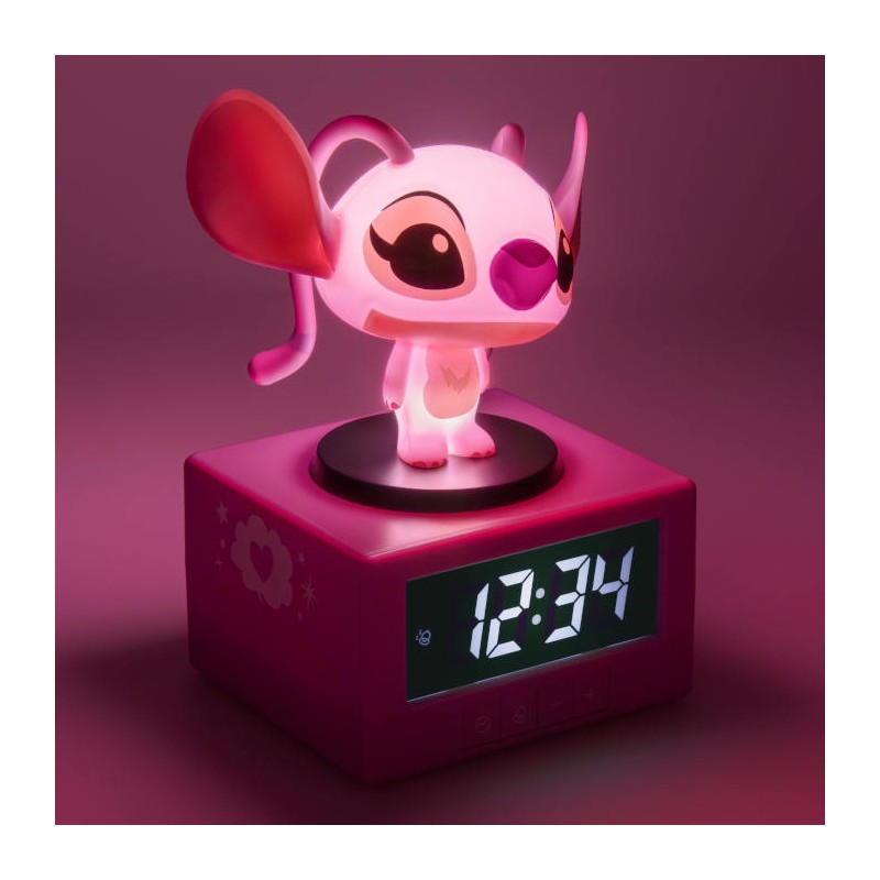 PALADONE PRODUCTS DISNEY STITCH ICON ALARM CLOCKS ANGEL NIGHT LIGHT PALADONE PRODUCTS DISNEY STITCH ICON ALARM CLOCKS ANGEL NIGHT LIGHT