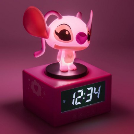 DISNEY STITCH ICON ALARM CLOCKS ANGEL SVEGLIA LAMPADA