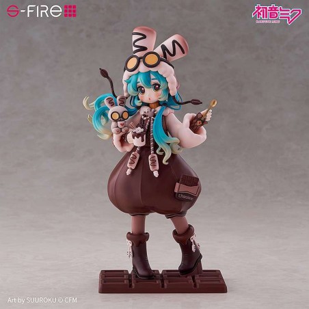 HATSUNE MIKU MARSHMALLOW HOT COCOA S-FIRE FIGURE STATUA