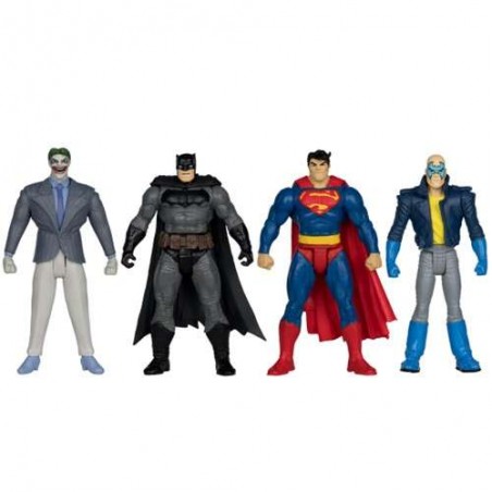 DC DIRECT THE DARK KNIGHT RETURNS 4-PACK PVC 8CM MINI FIGURES