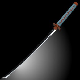 DEMON SLAYER SHINOBU KOCHOU LED KATANA BLACK SHEAT REPLICA 104CM