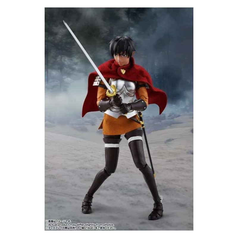 BANDAI BERSERK CASKA BAND OF THE HAWK S.H. FIGUARTS SERIES PVC ACTION FIGURE BANDAI BERSERK CASKA BAND OF THE HAWK S.H. FIGUARTS SERIES PVC ACTION FIGURE
