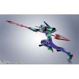 BANDAI THE ROBOT SPIRITS EVANGELION EVA 01 SPEAR OF CASSIUS NEW COLOR ACTION FIGURE