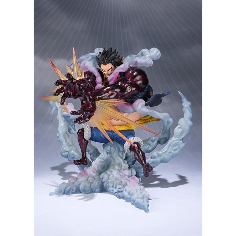 BANDAI ONE PIECE ZERO LUFFY GEAR 4 EXTRA BATTLE REISSUE FIGUARTS ZERO FIGURE BANDAI ONE PIECE ZERO LUFFY GEAR 4 EXTRA BATTLE REISSUE FIGUARTS ZERO FIGURE