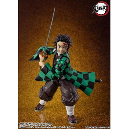DEMON SLAYER TANJIRO KAMADO FINAL BATTLE IN THE INFINITY CASTLE S.H. FIGUARTS ACTION FIGURE