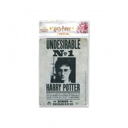 LOGOSHIRT HARRY POTTER UNDESIRABLE NO1 REWARD TIN SIGN REPLICA