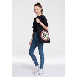 LOGOSHIRT HARRY POTTER PLATFORM 9 3/4 TOTE BAG