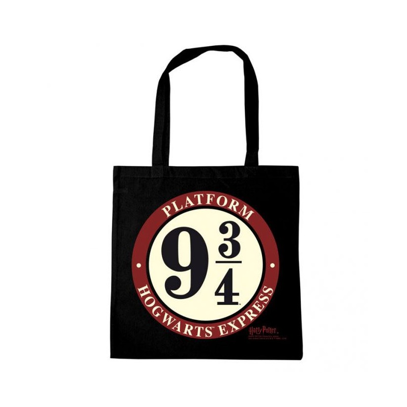 HARRY POTTER PLATFORM 9 3/4 TOTE BAG BORSA LOGOSHIRT