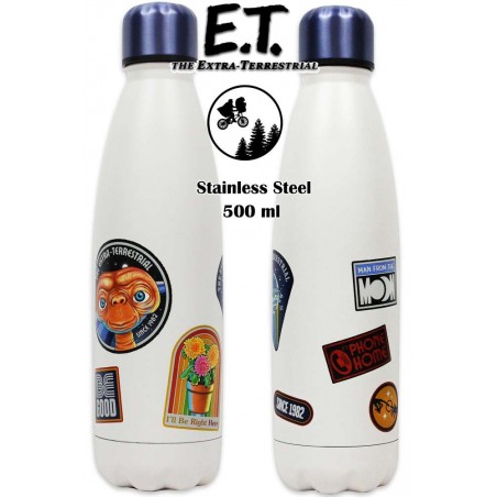 E.T. L'EXTRATERRESTRE BORRACCIA METALLO 500ML