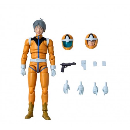 MOBILE SUIT GUNDAM G.M.G. COLLECTION 07 EARTH FEDERATION KAI SHIDEN ACTION FIGURE