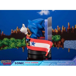 FIRST4FIGURES SONIC THE HEDGEHOG TITLE SCREEN STATUE RESIN FIGURE